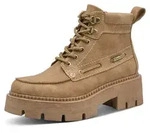 Tamaris Da.-Stiefel Veloursleder Camel - 37