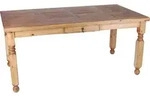 MiaM&ouml;bel Esstisch Mexico M&ouml;bel 170x90 cm Landhausstil Massivholz Pinie Honig -
