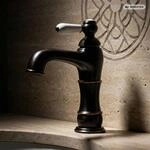 PaulGurkes Wasserhahn Nostalgie Schwarzer Einhandmischer Wasserhahn Retro