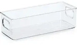 ZELLER 14751 Aufbewahrungsbox 25,5 x 9,5 x 7,6 cm, Kunststoff / Kunststoffbox -