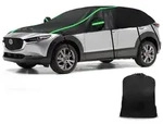 Halbgarage Auto Schwarz f&uuml;r Mazda CX-30 2019-2024 LWB...