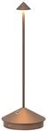 Pina Pro Bronze LED-Tischleuchte, wiederaufladbar und dimmbar - 2,2 W, 2200-2700-3000