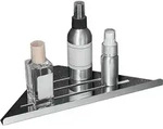 Duschregal Eckablage 30cm Chrom Edelstahl SUS304 Selbstklebend Ohne Bohren