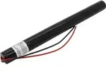 Notleuchtenakku NiMH 7,2V 2500mAh L1x6 Sub-C mit 200mm Kabel