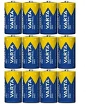 12x Batterie R-14 LR14 C 1,5 V Alkaline Varta Industrial Pro