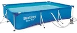 BESTWAY Steel Pro Frame-Pool-Set mit Gestell, blau, TriTech/Stahl,...