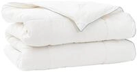 vidaXL Bettdecke TRIER 240x260 cm 4 Jahreszeiten 220 GSM Wei&szlig; - Wei&szlig;
