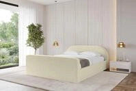 ALTDECOR Polsterbett mit Bettkasten - TIVON-Z-v1 - 180x200 - Beige - Bett mit