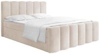 Boxspringbett mit Bettkasten &ndash; Polsterbett 140 x 200 cm mit H4