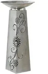 Gilde Schalenst&auml;nder, "Bl&uuml;tenranke", Blumendesign, Metall, silberfarben, VE...