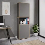 VCM Holz B&uuml;roschrank Ordner Aktenschrank B&uuml;rom&ouml;bel Schrank Salia 5-fach...
