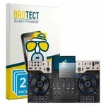 2x BROTECT Schutzfolie f&uuml;r Denon DJ Prime 4 G2 Displayschutz Displayschutzfolie