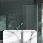 Mai & Mai Duschwand f&uuml;r Badewanne Sicherheitsglas mit NANO-Versiegelung