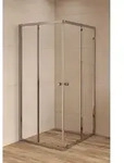 SAT Project Duschkabine 90x90 cm Schiebet&uuml;r Klarglas EasyClean Oberfl&auml;che, Chrom -
