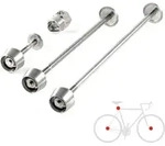 Pitlock Set 02 Vorderrad/Hinterrad/Sattelst&uuml;tze silber