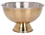Schale aus Edelstahl, &Oslash; 39,5 cm, golden - Gold
