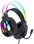 Wozinsky WSG-1118 Gaming-Headset mit Mikrofon & RGB &ndash; Schwarz - Schwarz