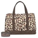 Fritzi aus Preu&szlig;en Handtasche Schultertasche Easy Tote Bag Limited Leo Camel...