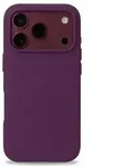 Accezz Liquid Silikoncase mit MagSafe iPhone 18 Pro / 17 Pro - Dark Cherry - Rot