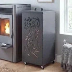Pelletbeh&auml;lter HWC-Q30 Ranken, Pelletbox Aufbewahrungsbox f&uuml;r z.B. Tierfutter,