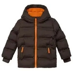s.Oliver Junior Outdoor-Jacke &ndash; wasserabweisend, gepolstert, Kapuze - Braun -...