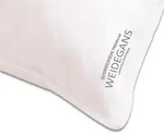 Kauffmann 3-Kammer-Kopfkissen Weidegans 40x80 cm mittel - Wei&szlig;