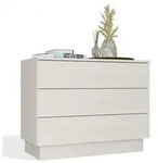 AMBER 3S Kommode Kaschmir beige 3 Schubladen Schlafzimmer Schlafzimmer...