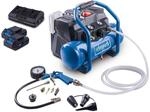 Scheppach Akku Kompressor C-ACT160/6-X - 20V | 8bar | 6L Kessel | 130l/min |...