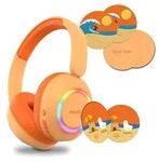 MEDION HE-1 Bluetooth Kopfh&ouml;rer Kinder, Lautst&auml;rkebegrenzung - Orange - Orange