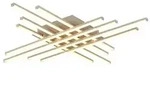 LED Deckenleuchte, LORRETO, Metall, Beige, opal, schwenkbar, L 71 cm