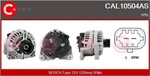 CASCO CAL10504AS Lichtmaschine Generator LiMa 120A 12V f&uuml;r OPEL ZAFIRA B (A05)...