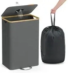 SONGMICS Pfandflaschen-Sammelbeh&auml;lter, 95 L Flaschensammler Leergut, Recycling