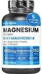 Vitastrong Magnesium 5-in-1 Komplex &ndash; 400mg &ndash; 150 Tabletten &ndash; Glycinat,...