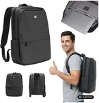 NanoRS Laptop-Rucksack 15,6" schwarz 41 x 29 x 4 wasserabweisend RS202 B -...