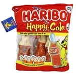 Haribo Cola Pl&uuml;sch Beutel gro&szlig; - ca. 40 cm