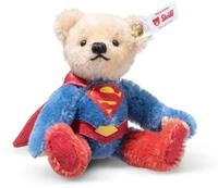 Steiff Stofftier Teddyb&auml;r Mini Superman Mehrfarbig (10 cm)