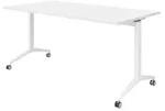 b&uuml;m&ouml; Seminartisch klappbar & fahrbar - Nachbildung: Wei&szlig;, Gr&ouml;&szlig;e: 160 x 80...