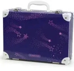 Schneiders Handarbeitskoffer Schulranzen-Zubeh&ouml;r Case Flashlight violett -