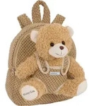 Safta Kinder-Teddyb&auml;r-Rucksack Braun 23 x 27 x 7,5 cm - Beige