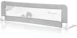Bettschutzgitter f&uuml;r Kleinkinder - Klappbar, 154 x 42 cm, Grau - Grau