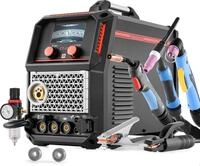 VEVOR 5-in-1 Plasmaschneider Schwei&szlig;ger&auml;t Kombi - CUT/TIG/Gas MIG/Flux MIG/MMA, 50A