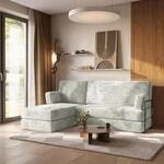 Masseno Ecksofa NOTIA mit Metallgestell, Modulares Schlafsofa aus Schaumstoff,