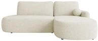 MIRJAN24 Ecksofa Loridu O, mit Schlaffunktion und Bettkasten, L-Form Sofa (Farbe: