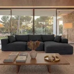 Sofa-Garnitur MCW-P20, 3-Sitzer Couch Loungesofa, Stoff/Textil Cord (370 g/m2)