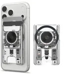 Spigen Ultra Hybrid Neo One, Kartenhalter, Schwarz, Wei&szlig;, Polycarbonat (PC),
