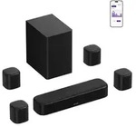 ULTIMEA Aura A40 Pro 7.1 Surround Sound System, Soundbar f&uuml;r TV Ger&auml;te - Schwarz