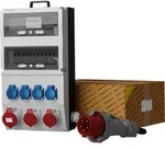 Stromverteiler eXT-S/FI SKH 1x32A 2x16A 4x230V MID Stromz&auml;hler Kabel Doktorvolt 2315