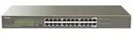 Tenda TEG1124P-24-250W, Unmanaged, Gigabit Ethernet (10/100/1000), Power over