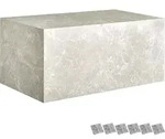 tectake&reg; Couchtisch Lasley inkl. Bodenschoner, Belastbarkeit 45 kg - Beige