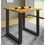 VCM Premium Holz Esstisch | H. 76 x B. 80 x T. 50 cm | K&uuml;chentisch Speisetisch...
